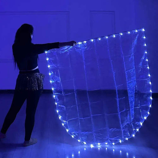 LED Belly Dance Flag With USB Powered Bright Light Stick - ToylandEU