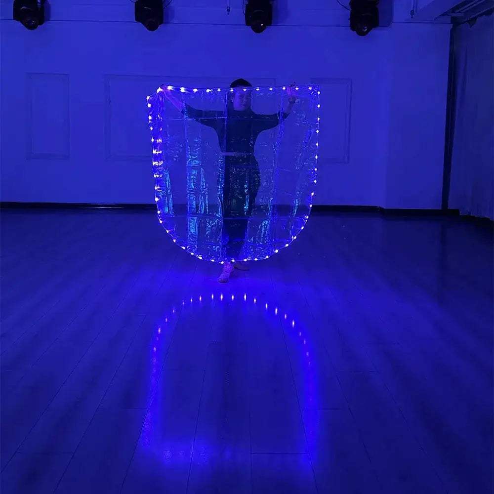 LED Belly Dance Flag With USB Powered Bright Light Stick - ToylandEU