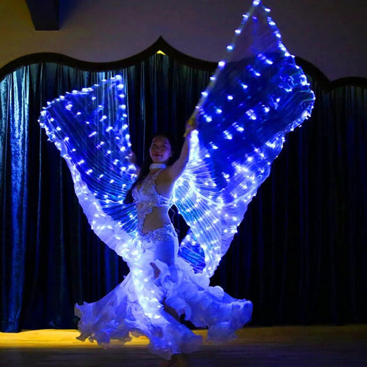  LED Belly Dance Wings Light Up Telescopic Sticks -  ToylandEU™