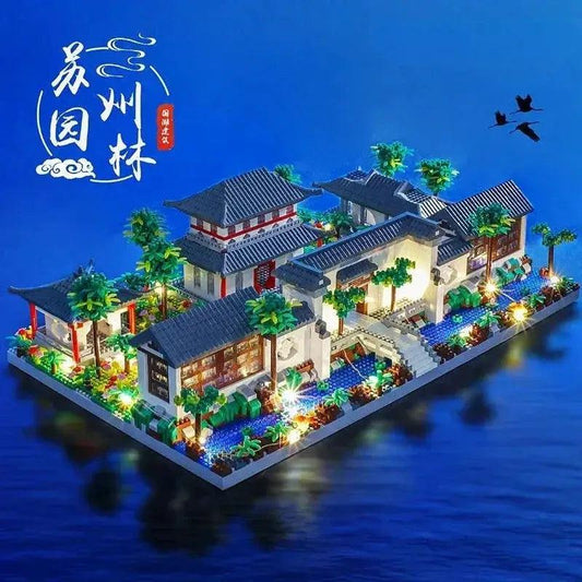 LED Building Blocks Suzhou Landscape Toy Gift Lego -  ToylandEU™