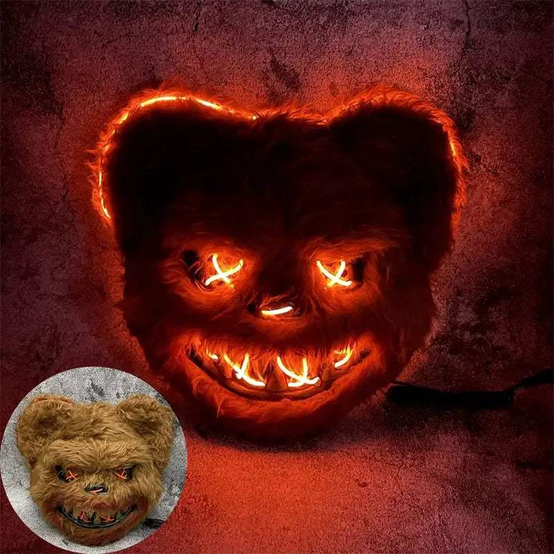  LED Bunny Mask Battery Free For Halloween Cosplay -  ToylandEU™