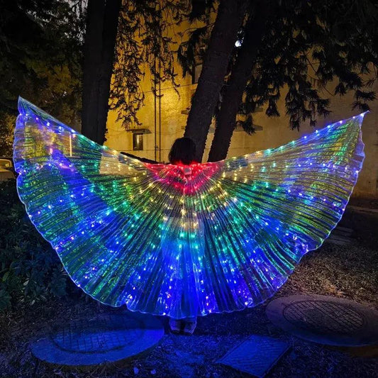  LED Butterfly Wings Costume Colorful Glow For Stage -  ToylandEU™