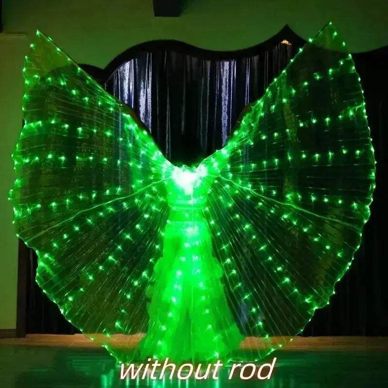 LED Butterfly Wings Costume For Kids Glittering Stage Performance - ToylandEU