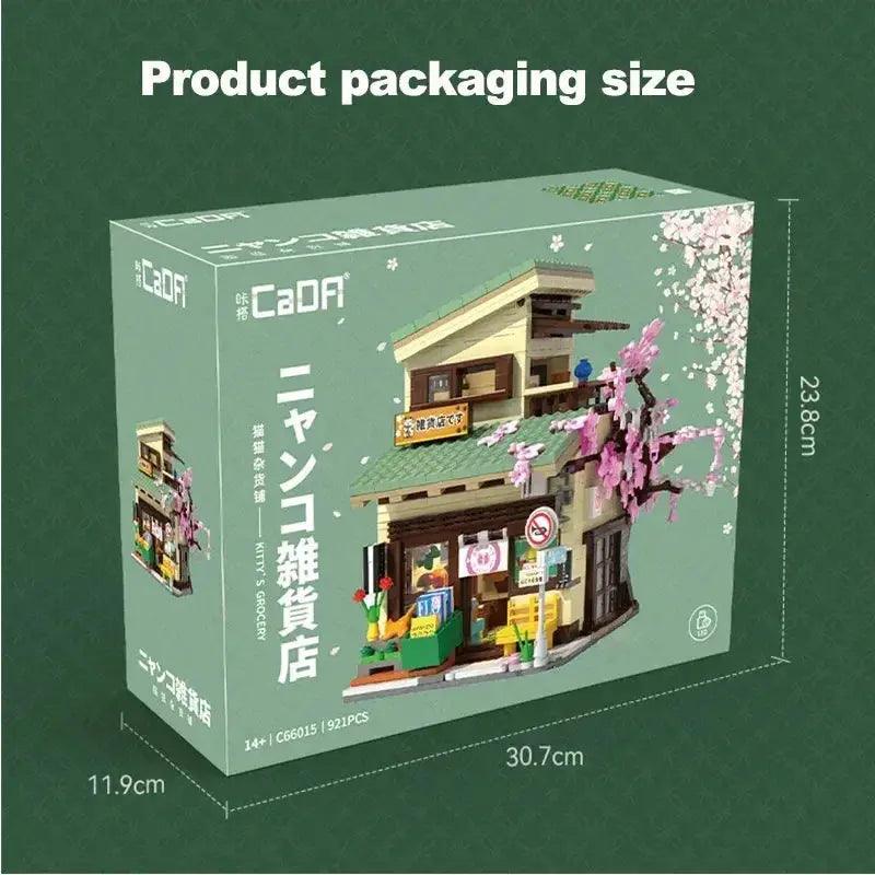  LED City Japanese Street View Building Blocks ABS -  ToylandEU™