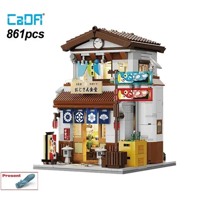  LED City Japanese Street View Building Blocks ABS -  ToylandEU™
