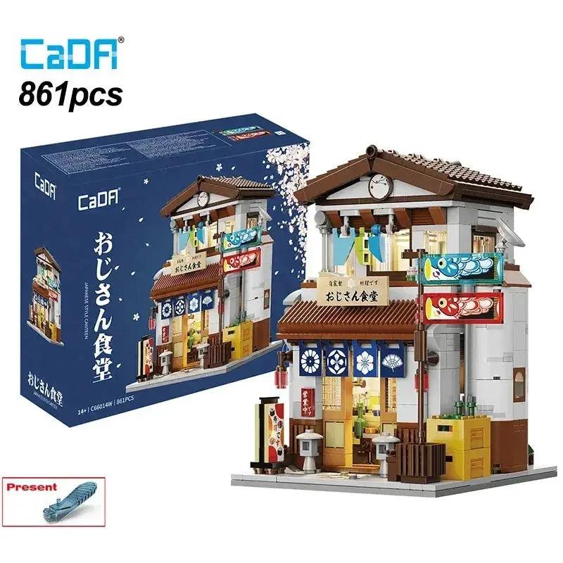  LED City Japanese Street View Building Blocks ABS -  ToylandEU™