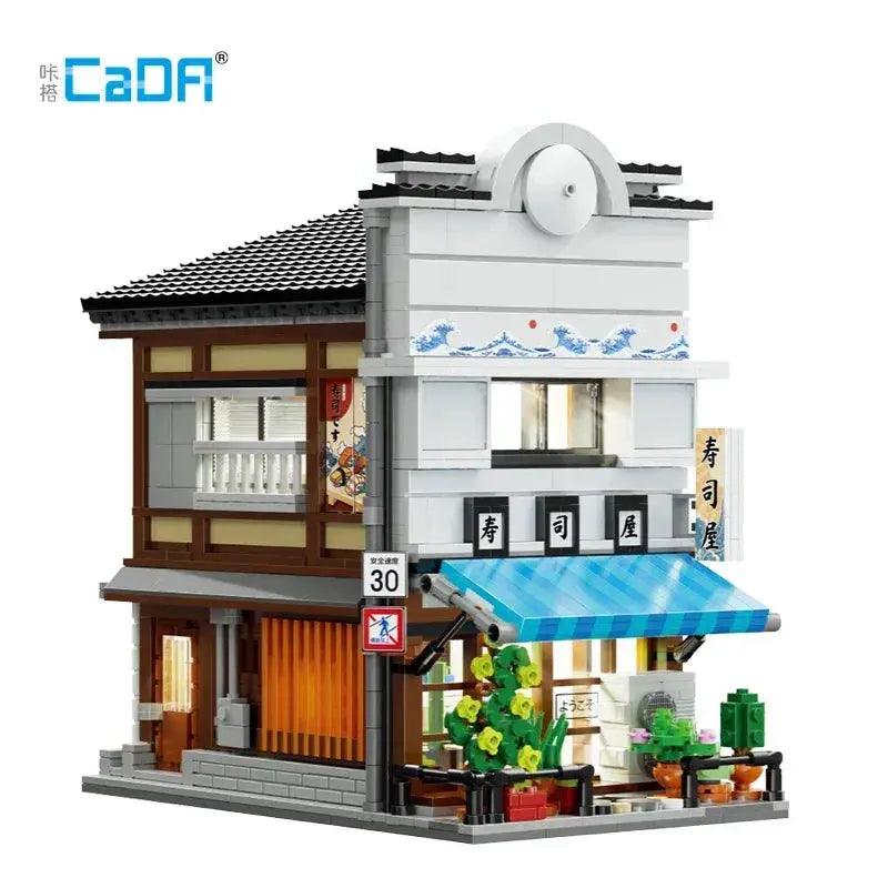  LED City Japanese Street View Building Blocks ABS -  ToylandEU™
