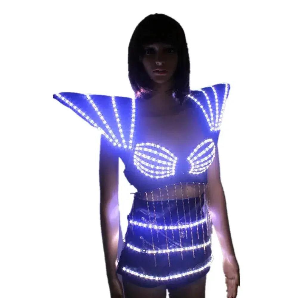  LED Costumes Suits Clothes Bra For Evening Party Supplies -  ToylandEU™