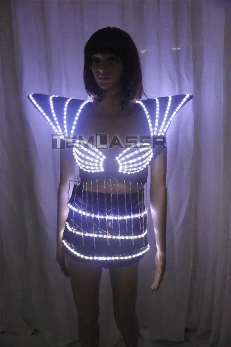  LED Costumes Suits Clothes Bra For Evening Party Supplies -  ToylandEU™
