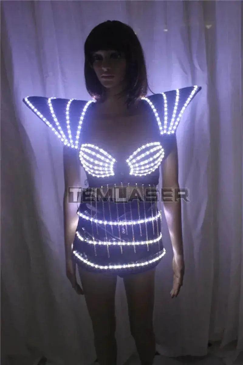  LED Costumes Suits Clothes Bra For Holiday Show Performance -  ToylandEU™