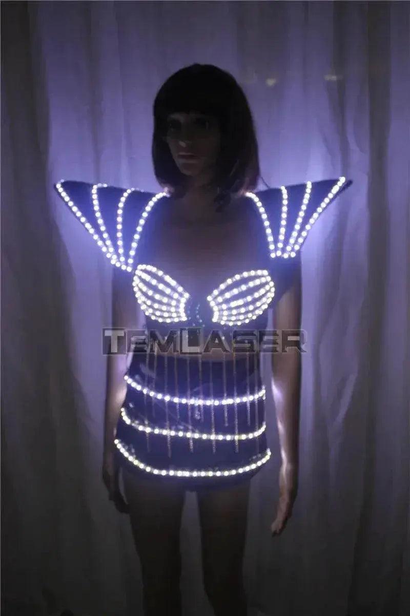  LED Costumes Suits Clothes Bra For Holiday Show Performance -  ToylandEU™