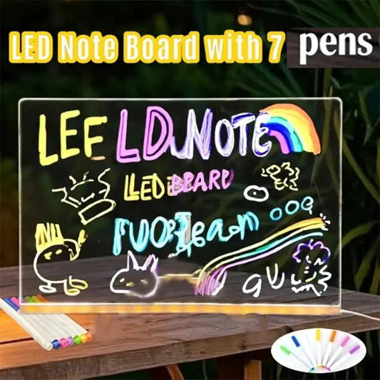  LED Drawing Board For Kids Night Light CE Certified -  ToylandEU™
