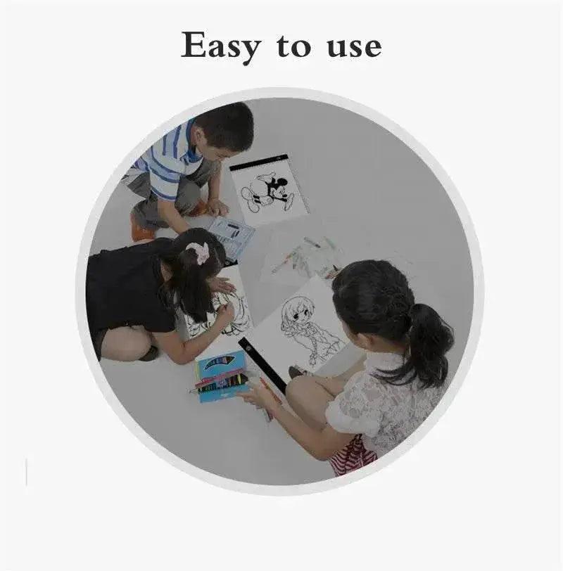  A4 Level Dimmable LED Drawing Copy Pad Board Educational Kids Toy Painting Creative Gifts for Children -  ToylandEU™