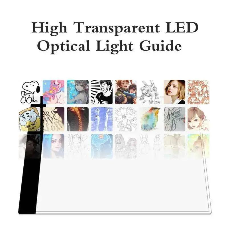  A4 Level Dimmable LED Drawing Copy Pad Board Educational Kids Toy Painting Creative Gifts for Children -  ToylandEU™