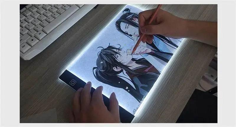  A4 Level Dimmable LED Drawing Copy Pad Board Educational Kids Toy Painting Creative Gifts for Children -  ToylandEU™