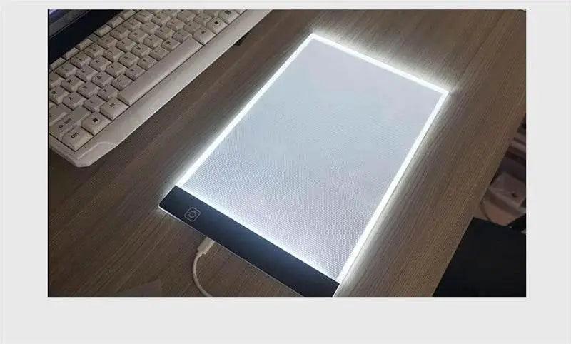  A4 Level Dimmable LED Drawing Copy Pad Board Educational Kids Toy Painting Creative Gifts for Children -  ToylandEU™