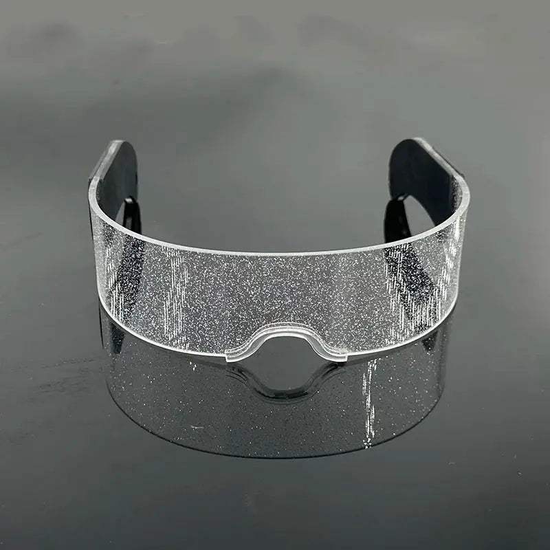  LED Glasses For Rave Parties Pulsing Lights Deluxe -  ToylandEU™