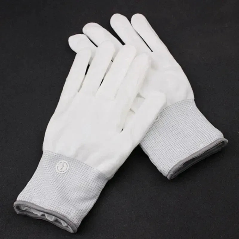 LED Gloves Neon Skull Flashing Lights For Halloween - ToylandEU