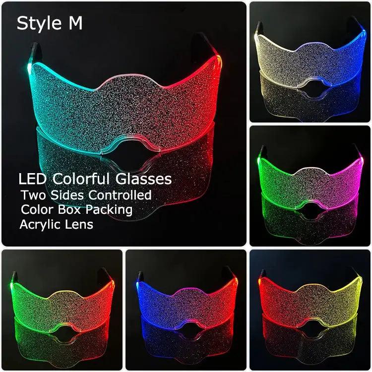  LED Glow Glasses Light Up Party Eyewear Halloween -  ToylandEU™