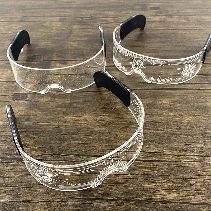  LED Glow Glasses Light Up Party Eyewear Halloween -  ToylandEU™