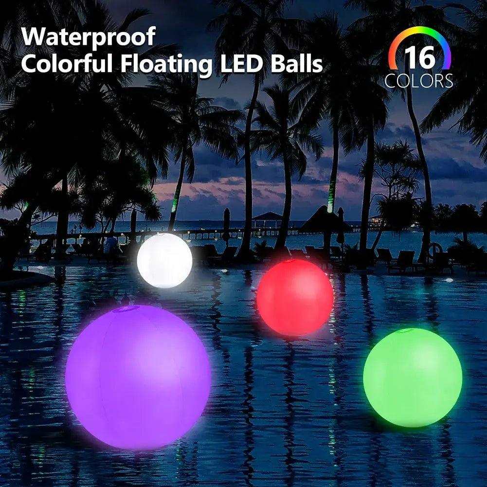  LED Inflatable Beach Ball Glow For Pool Parties Bright -  ToylandEU™