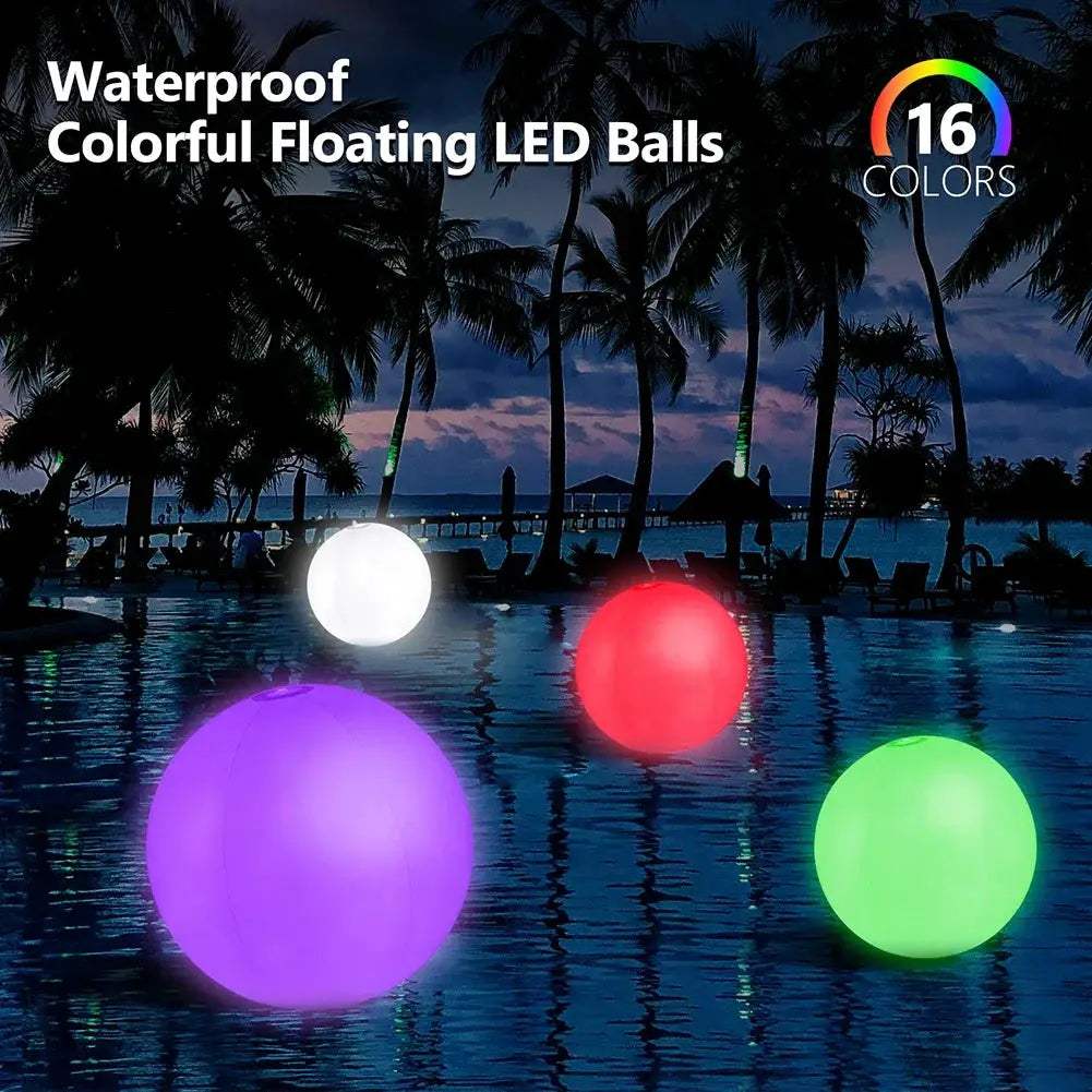  LED Inflatable Beach Ball Glow For Pool Parties Bright -  ToylandEU™