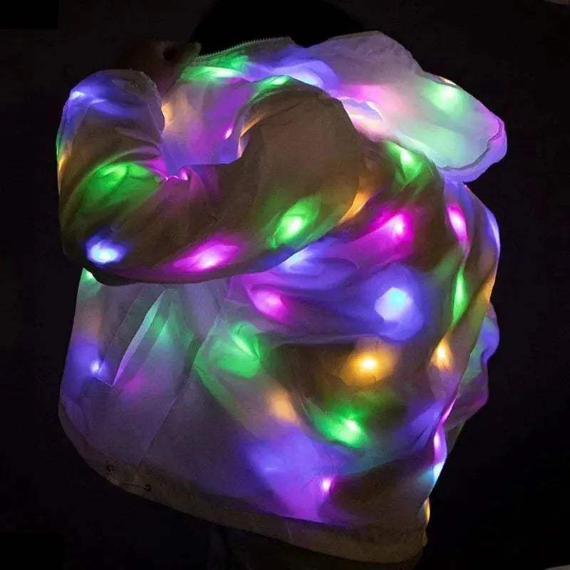 LED Jacket For Dancing Cosplay With Luminous Glow And Pocket - ToylandEU
