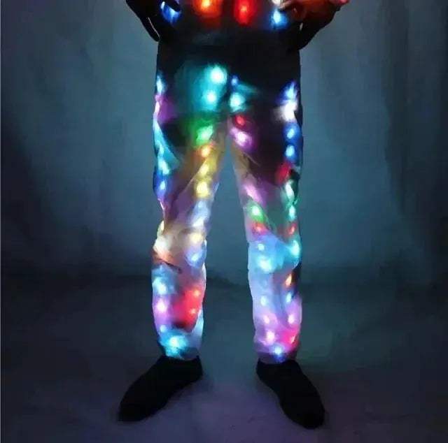 LED Jacket For Dancing Cosplay With Luminous Glow And Pocket - ToylandEU