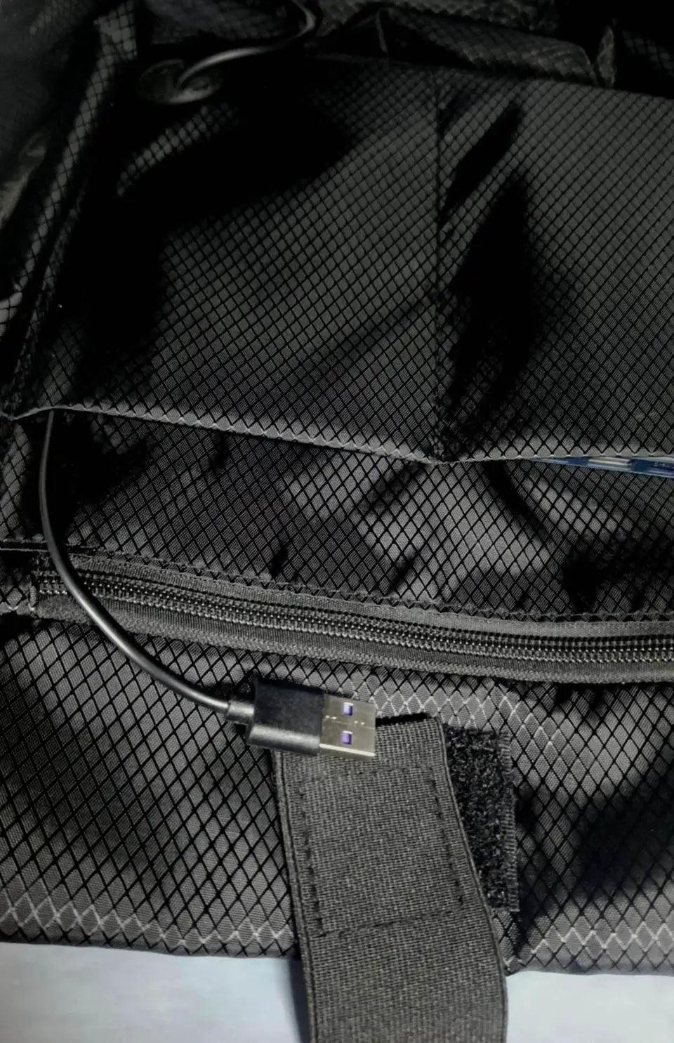  LED Knight Cycling Backpack Waterproof Bluetooth Helmet Bag -  ToylandEU™