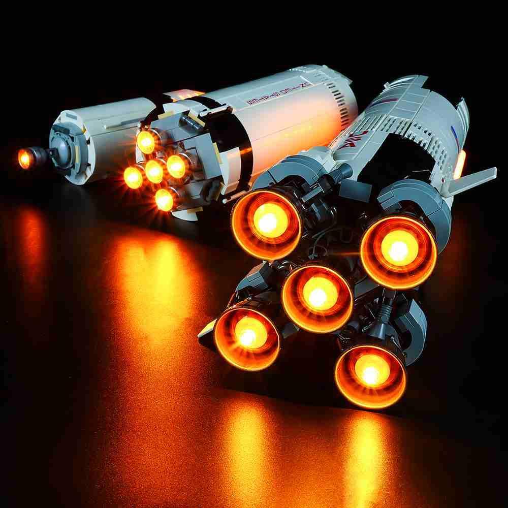  Light Kit for Apollo Saturn V #92176 #21309 -  ToylandEU™