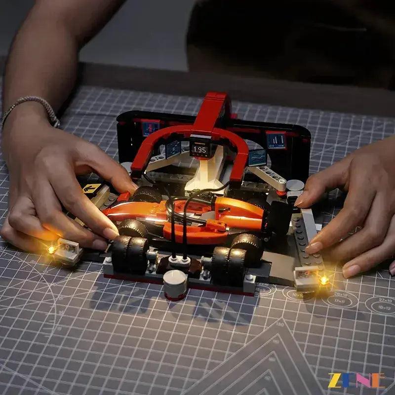  Light Kit for F1 Pit Stop & Pit Crew with Ferrari Car #60443 -  ToylandEU™