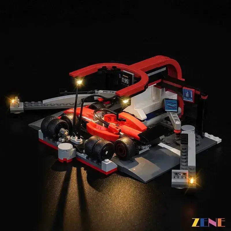  Light Kit for F1 Pit Stop & Pit Crew with Ferrari Car #60443 -  ToylandEU™
