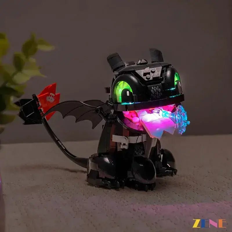  LED Light Kit For LEGO Toothless Dragon Night Glow LEDs -  ToylandEU™