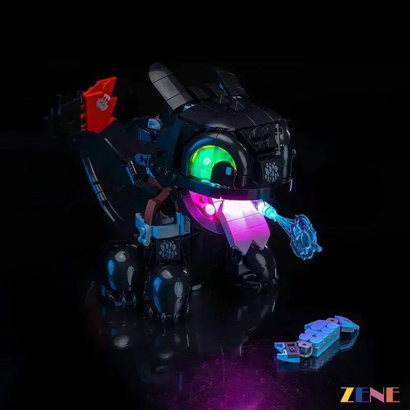  LED Light Kit For LEGO Toothless Dragon Night Glow LEDs -  ToylandEU™