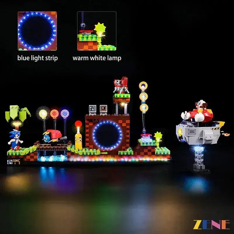  Light Kit for Sonic the Hedgehogs™ – Green Hill Zone #21331 (Ver. 2) -  ToylandEU™
