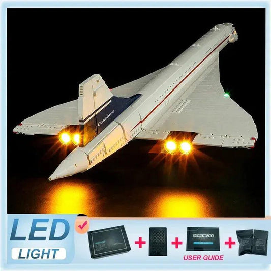 LED Light Kit for LEGO Concorde 10318 Easy Install -  ToylandEU™