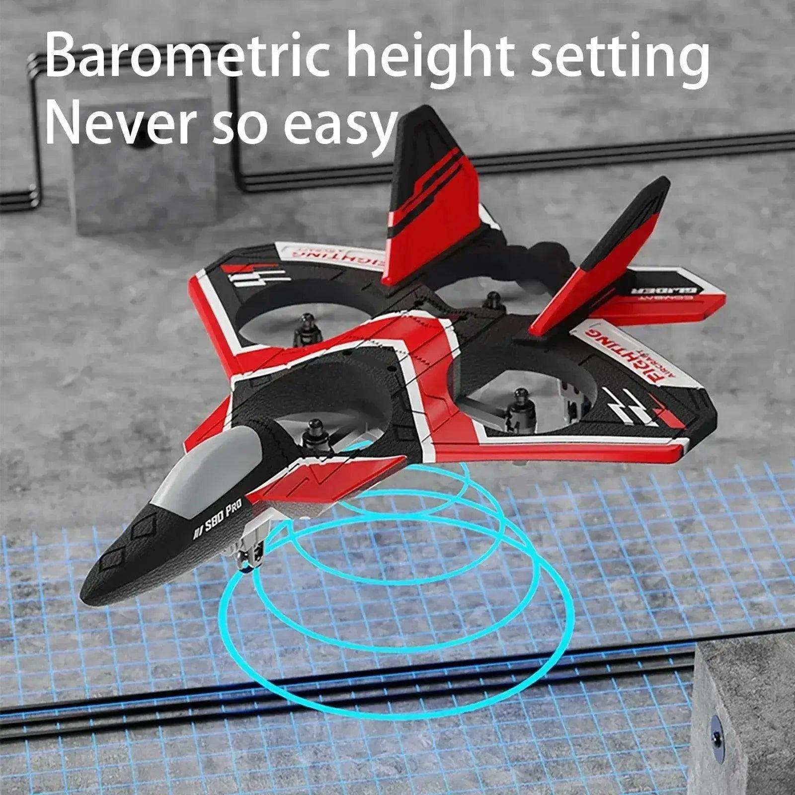  LED Light RC Foam Glider Fighter Airplane Toy for Boys - ToylandEU  -  ToylandEU™
