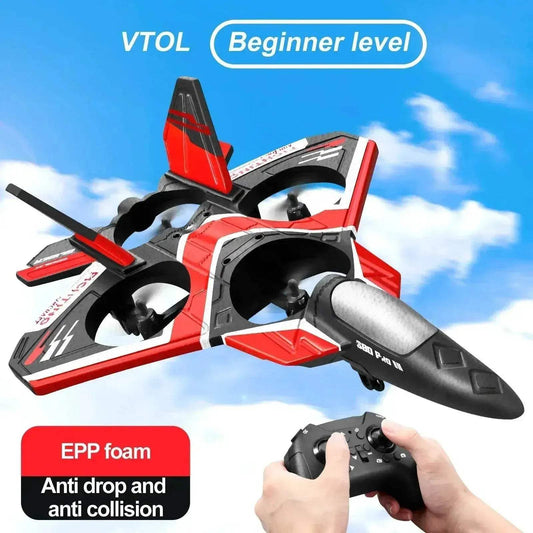  LED Light RC Foam Glider Fighter Airplane Toy for Boys - ToylandEU  -  ToylandEU™