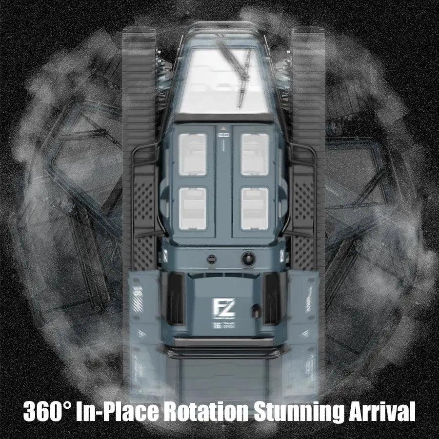  LED Light RC Tank Remote Control Off Road -  ToylandEU™