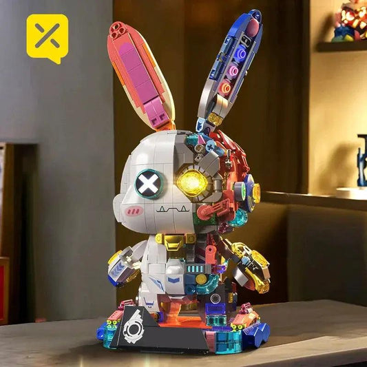  LED Light Up Building Blocks Robot Rabbit Toy Deluxe -  ToylandEU™