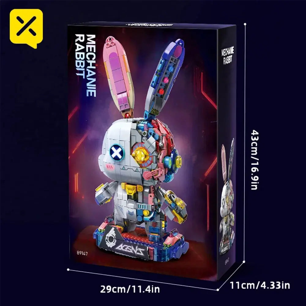  LED Light Up Building Blocks Robot Rabbit Toy Deluxe -  ToylandEU™