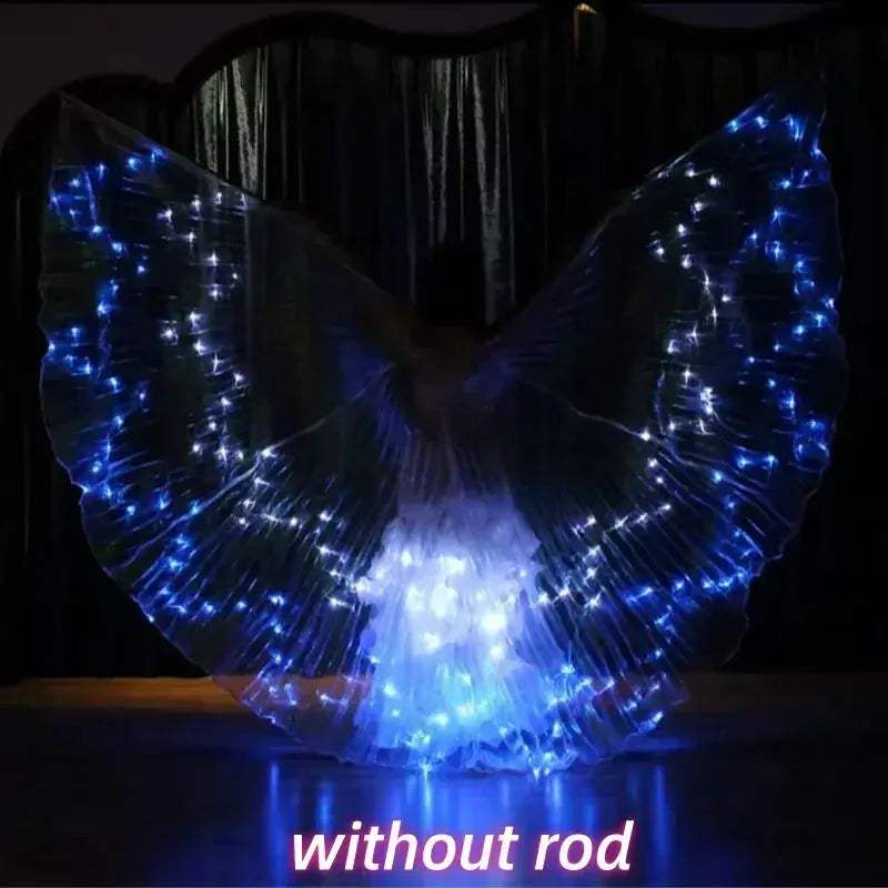 LED Light Up Butterfly Wing Cloak For Dancers And Parties - ToylandEU
