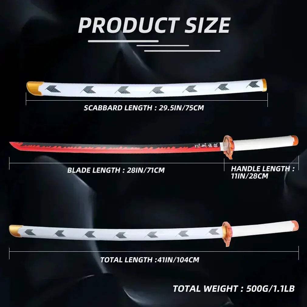LED Light Up Demon Slayer Sword Katana For Cosplay - ToylandEU