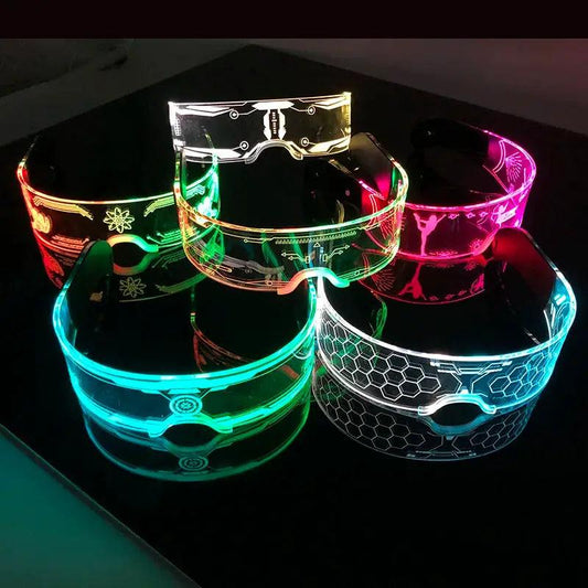  LED Light Up Glasses Neon Glow For Nightclub Parties -  ToylandEU™