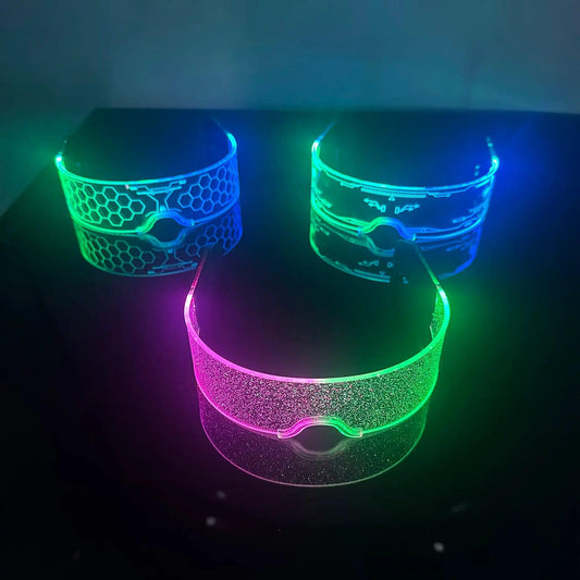  LED Light Up Glasses Neon Glow For Nightclub Parties -  ToylandEU™