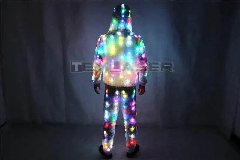  LED Lights Jacket Coat Pants Costumes Set Colorful Glowing -  ToylandEU™