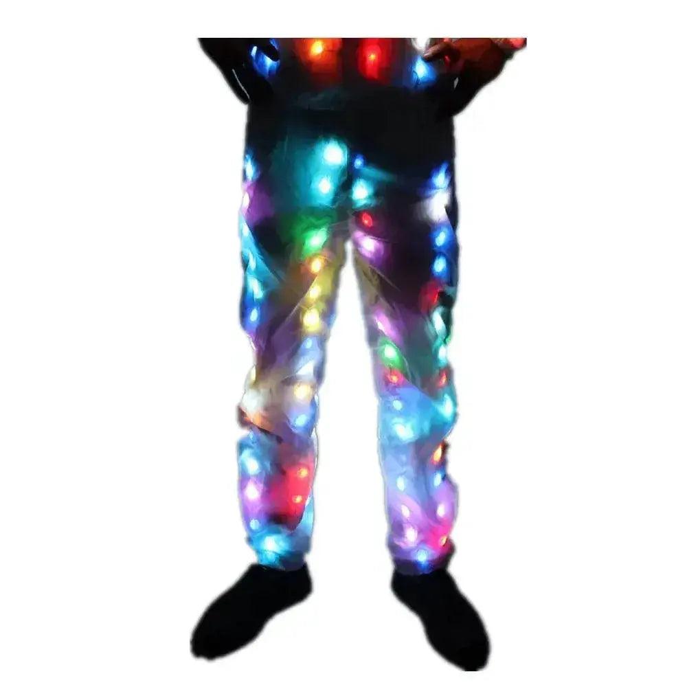  LED Lights Jacket Coat Pants Costumes Set Colorful Glowing -  ToylandEU™