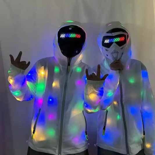  LED Light Up Jacket For Rave Performances Unisex Neon -  ToylandEU™