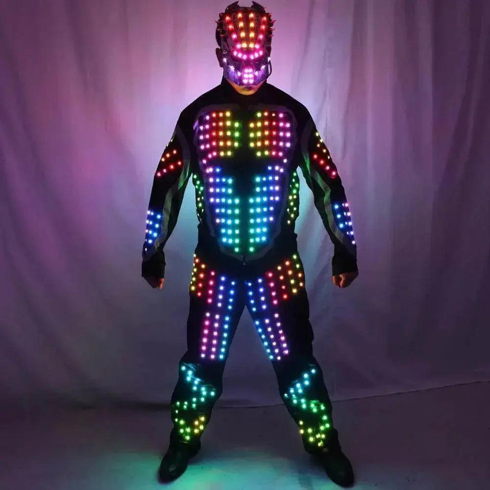  Digital LED Luminous Armor Light Up Jacket Costumes Suit -  ToylandEU™