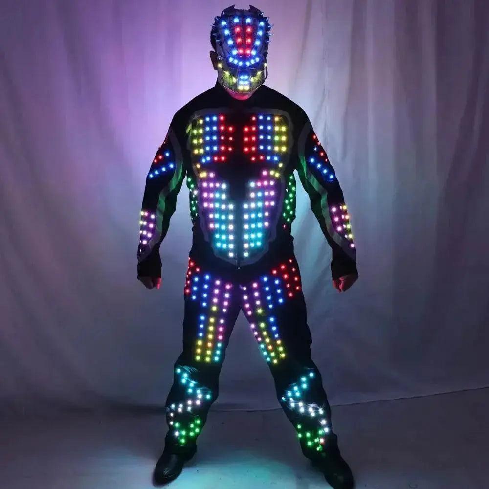  Digital LED Luminous Armor Light Up Jacket Costumes Suit -  ToylandEU™